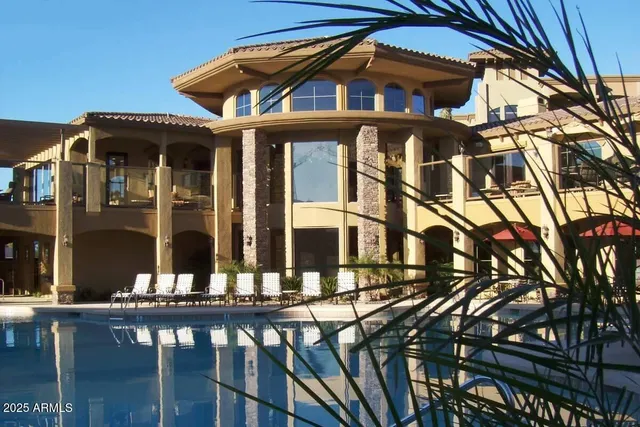 a view of a swimming pool