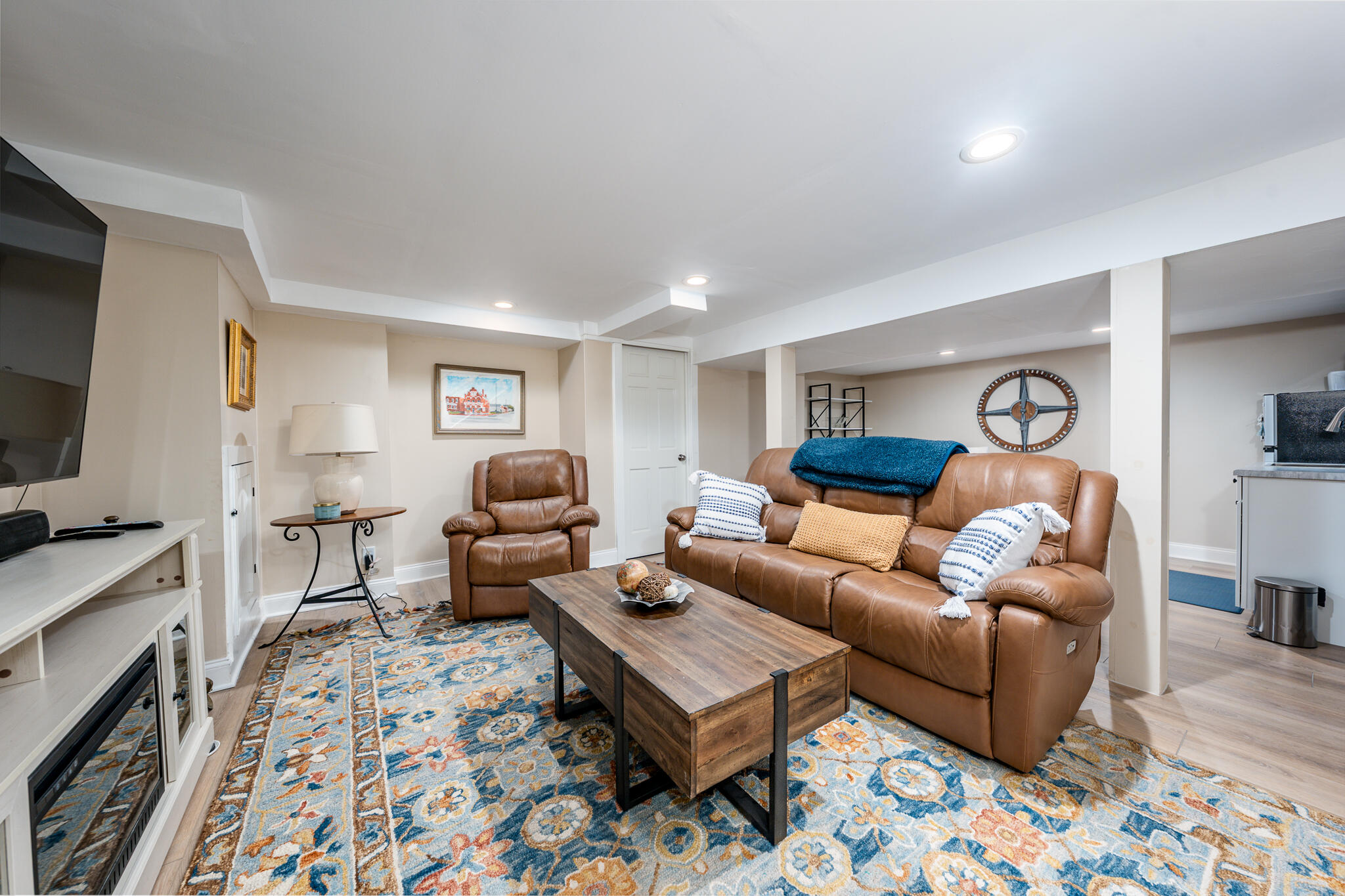 61 Angus Way Centerville, MA 02632 - Photo 35 of 59 a living room with furniture and a flat screen tv