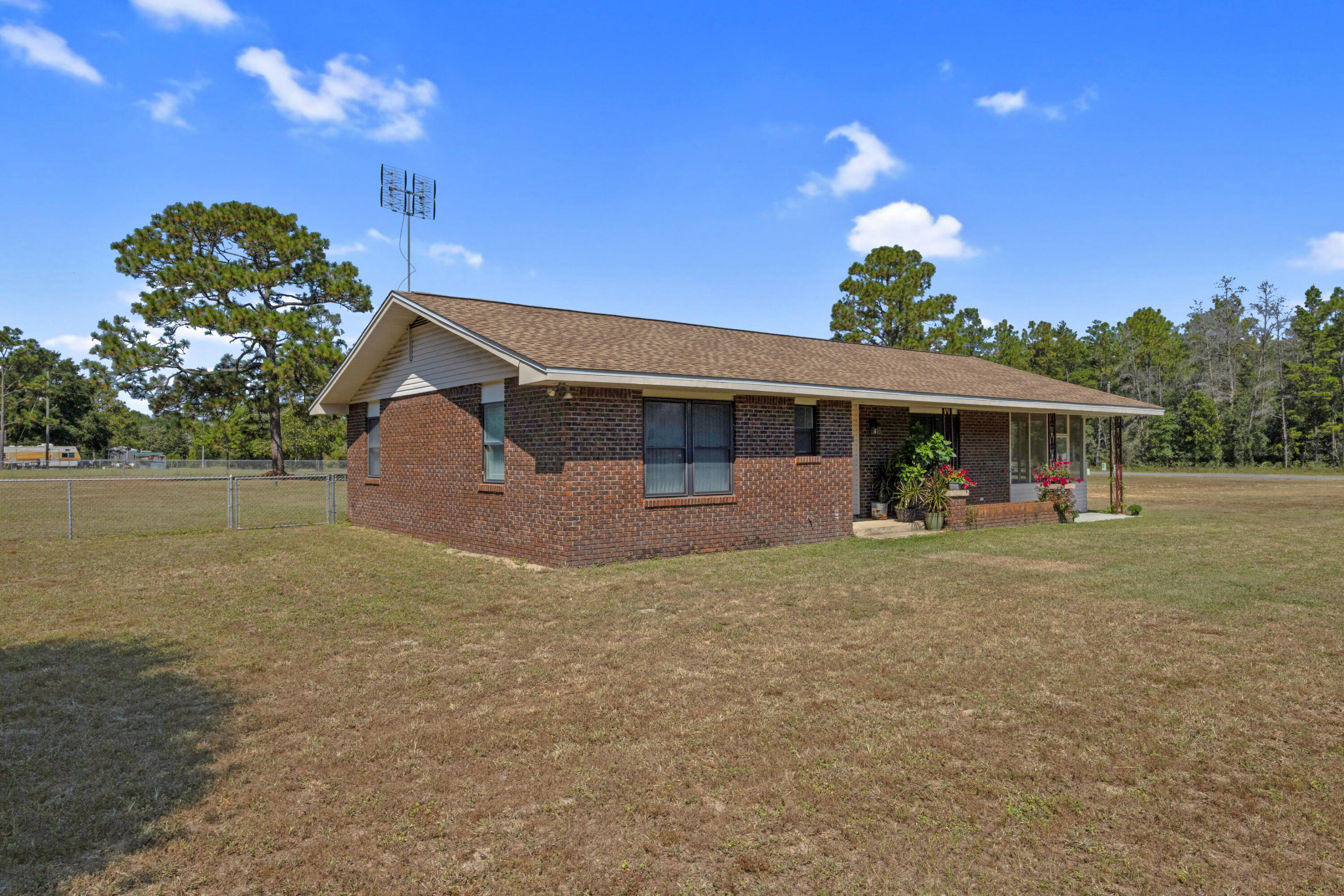 5448 Mt Olive Road Crestview, FL 32539 - Photo 3 of 37 a front view of a house with a yard