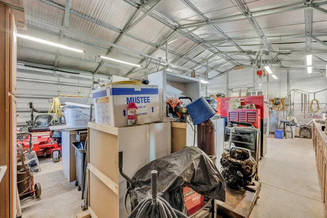 a view of storage and utility room