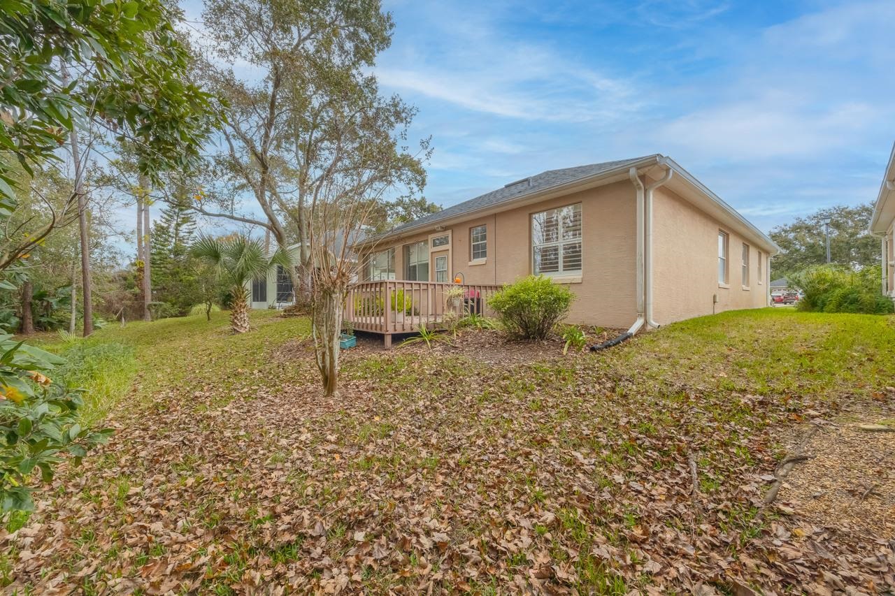 573 Boxwood Place St. Augustine, FL 32086 - Photo 26 of 40 a view of a house with backyard