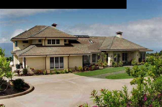 155 Pulehu Road Kula, HI 96790 - Photo 1 of 18 a front view of a house with a yard