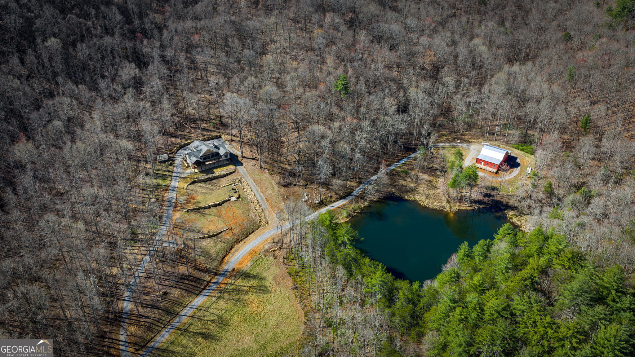 120 Cohutta Ranch Road Blue Ridge, GA 30513 - Photo 24 of 90 a bird view of building