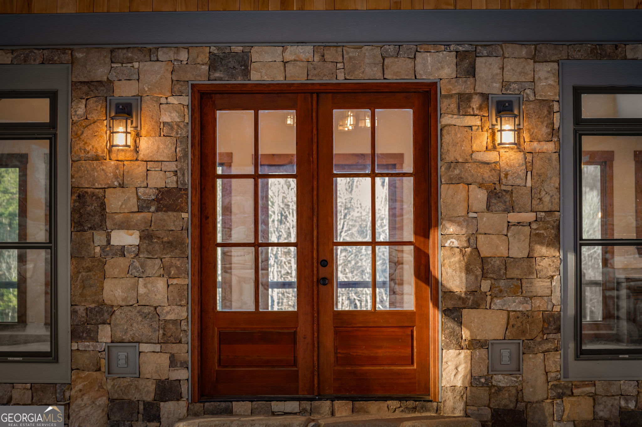120 Cohutta Ranch Road Blue Ridge, GA 30513 - Photo 27 of 90 a view of entryway with a brick wall