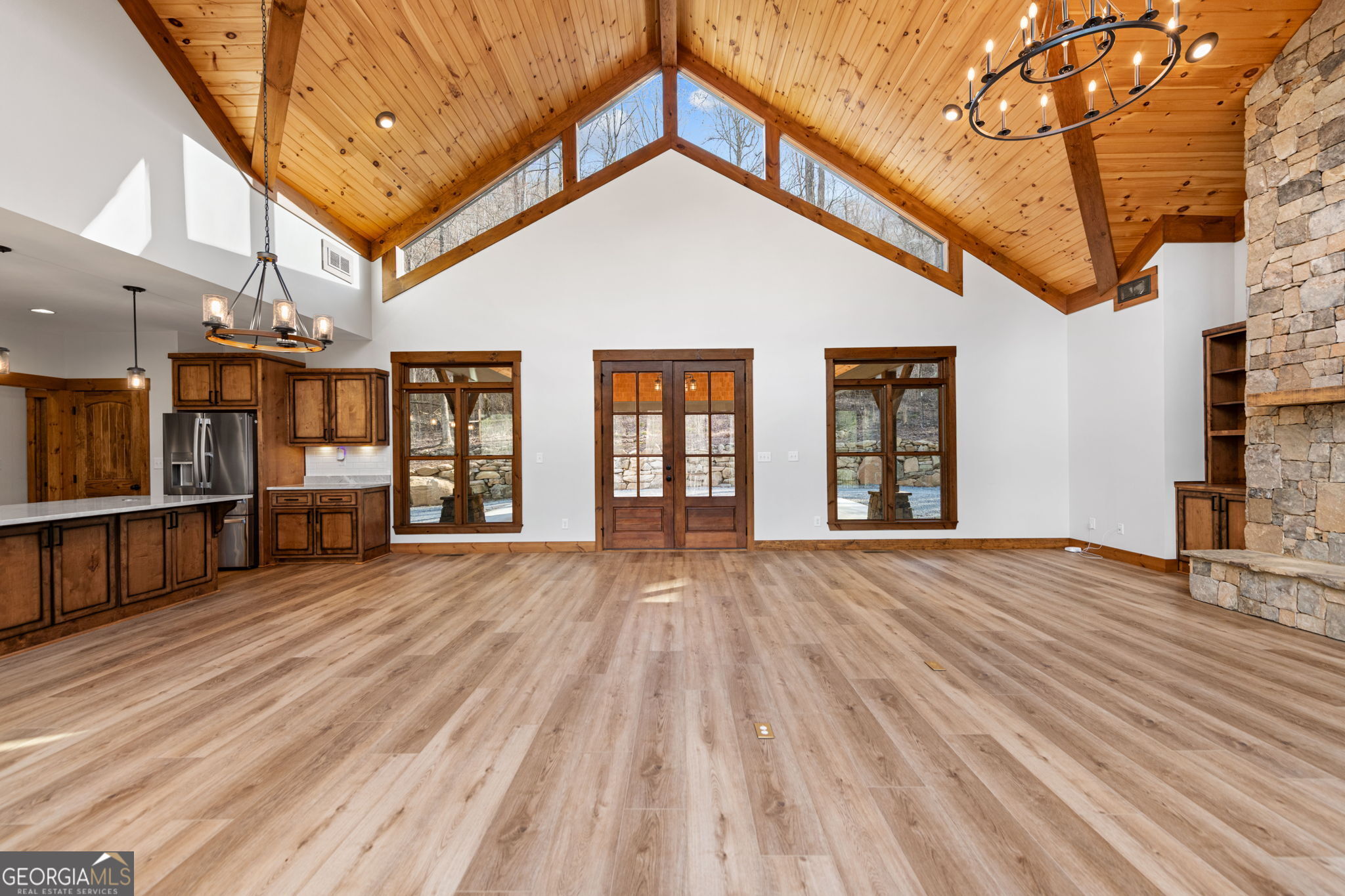 120 Cohutta Ranch Road Blue Ridge, GA 30513 - Photo 42 of 90 a view of a house with wooden floor