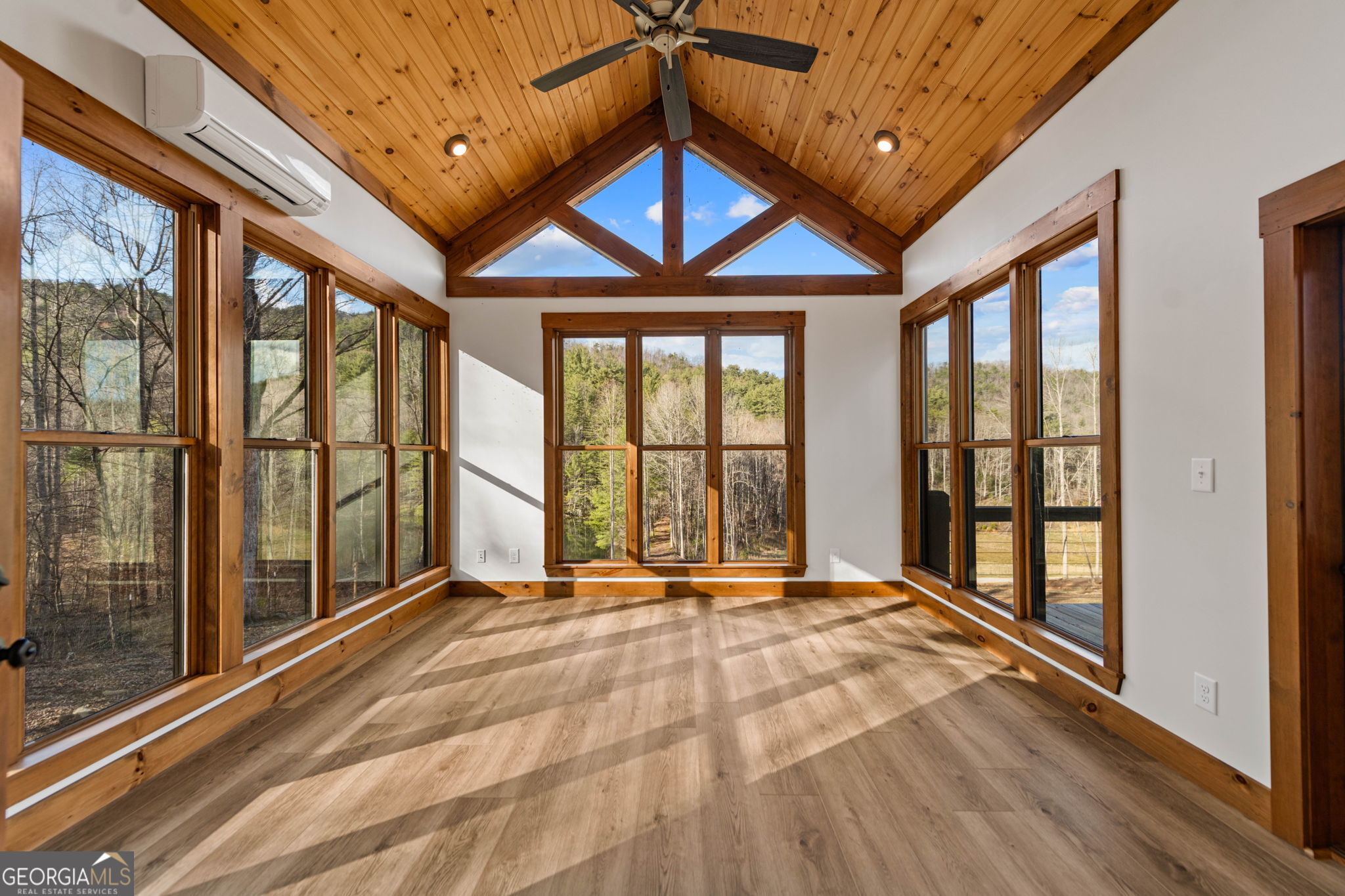 120 Cohutta Ranch Road Blue Ridge, GA 30513 - Photo 61 of 90 a view of an empty room with a large window