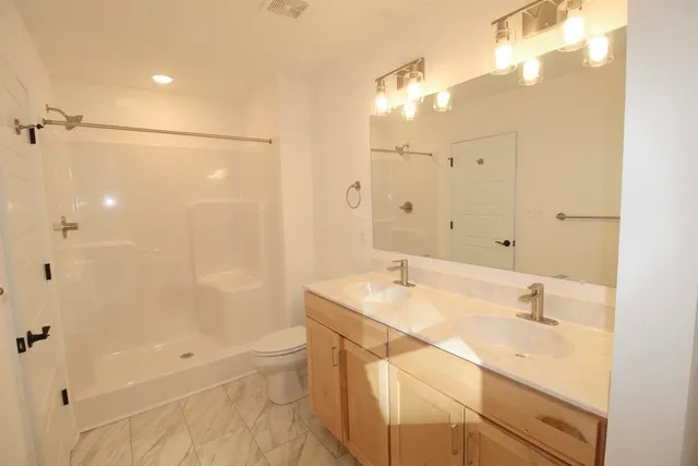 a view of small space with hallway