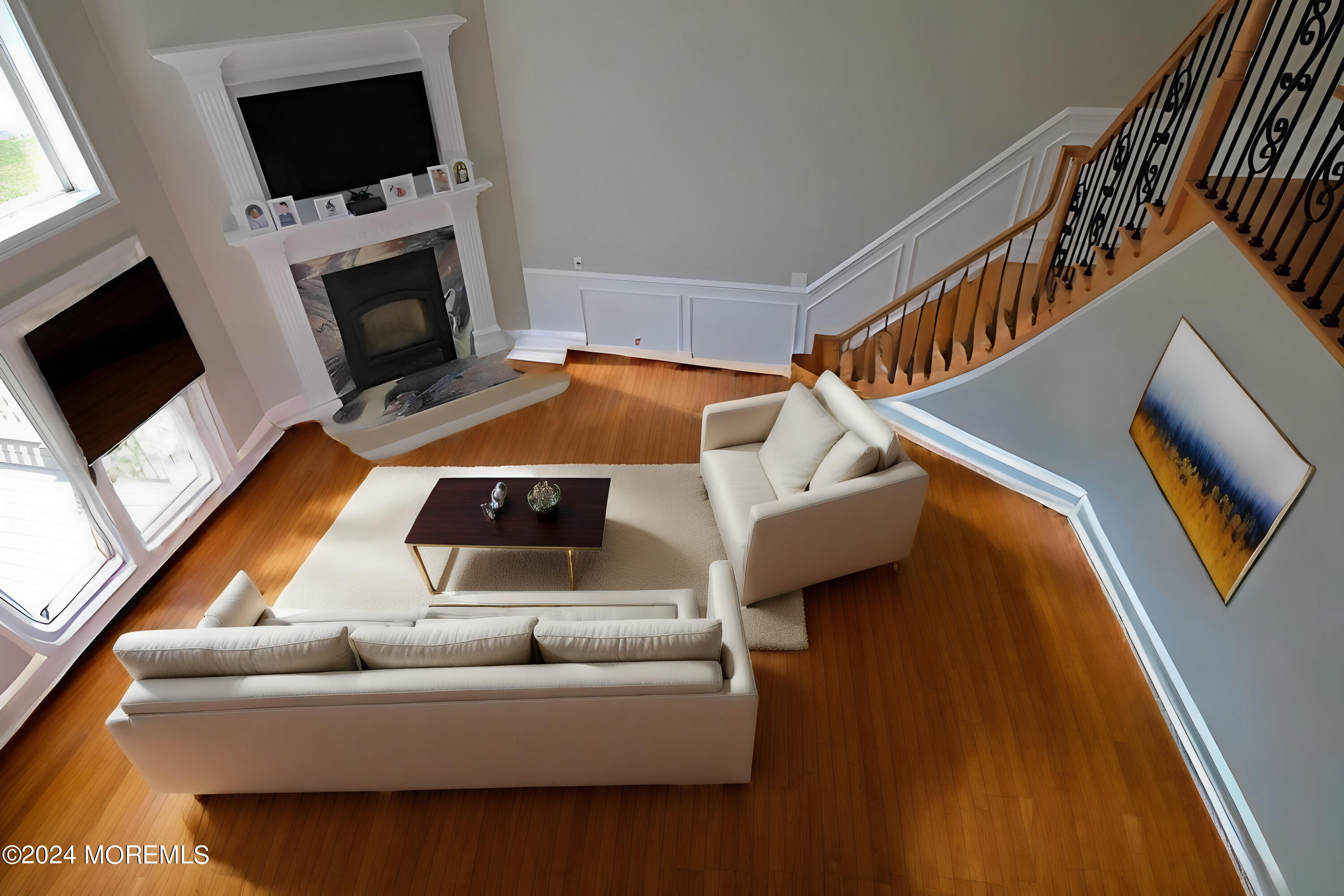 111 Wiseman Road Jackson, NJ 08527 - Photo 10 of 65 a living room with furniture and a flat screen tv