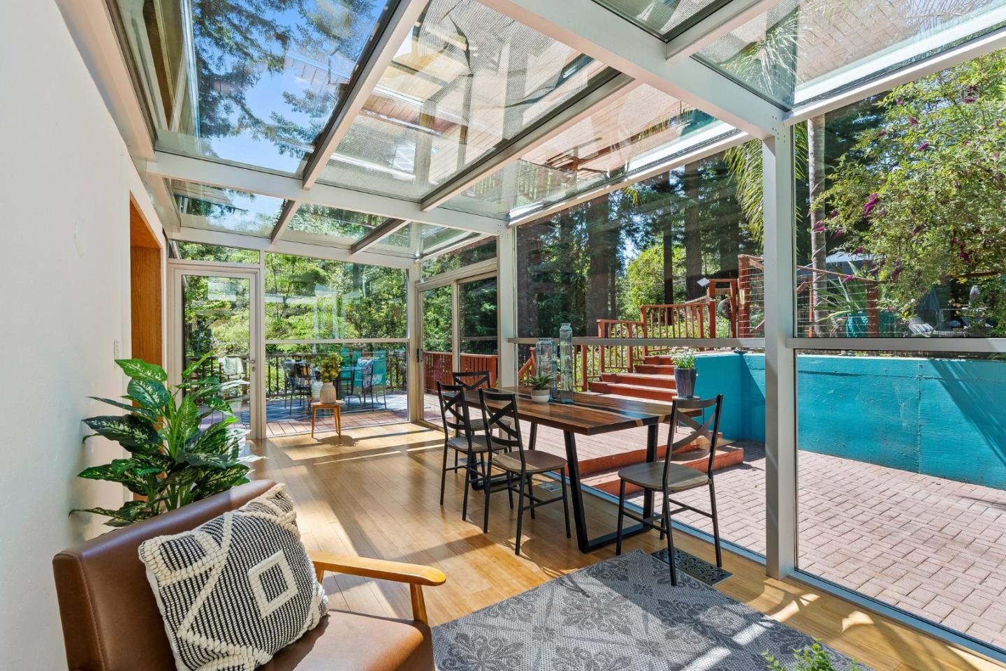 11150 Riverside Road Brookdale, CA 95005 - Photo 26 of 55 a outdoor view with a sitting space