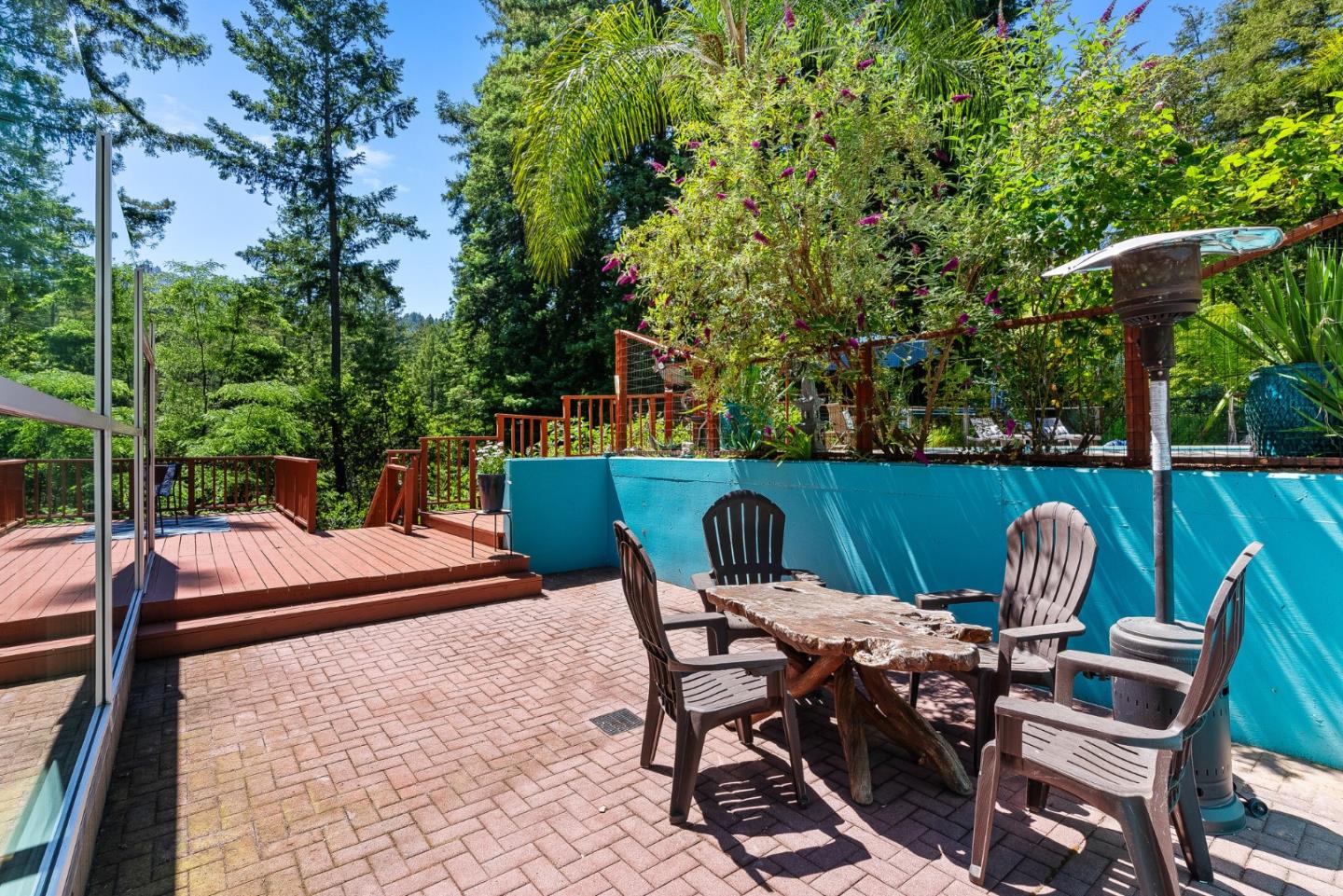 11150 Riverside Road Brookdale, CA 95005 - Photo 46 of 55 a view of an outdoor sitting area with furniture