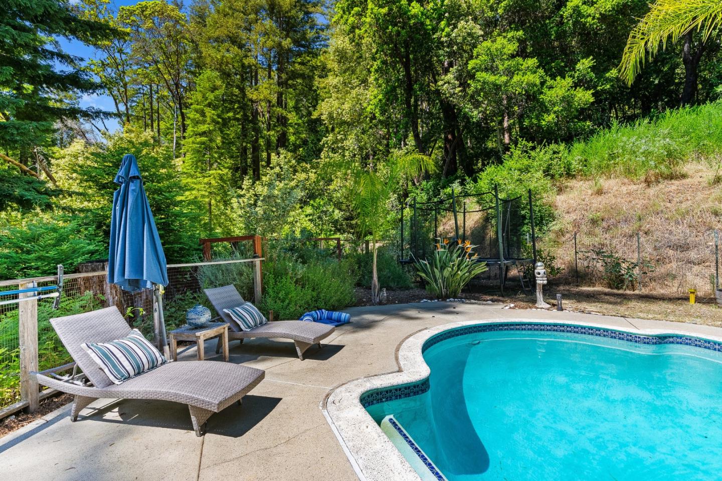 11150 Riverside Road Brookdale, CA 95005 - Photo 51 of 55 a view of swimming pool with chairs