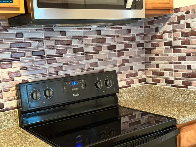 a close view of stove top oven