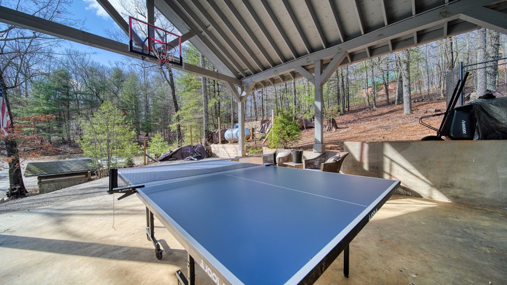 492 Chinkapin Drive Blue Ridge, GA 30513 - Photo 35 of 45 a room with lots of potted plants and large windows