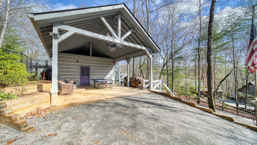 492 Chinkapin Drive Blue Ridge, GA 30513 - Photo 37 of 45 a front view of a house with a yard