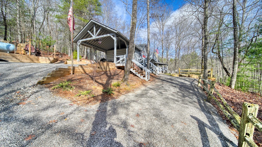 492 Chinkapin Drive Blue Ridge, GA 30513 - Photo 38 of 45 a view of outdoor space with swimming pool
