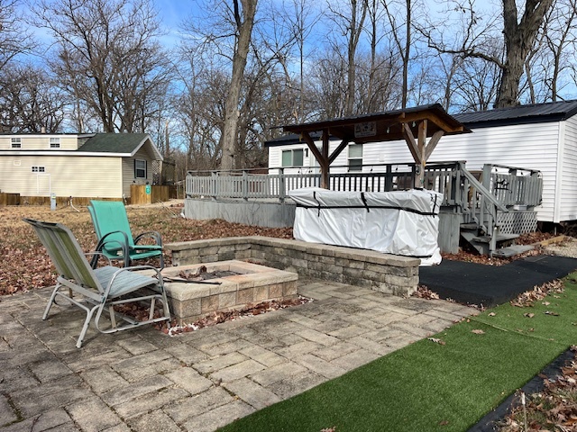 2795 East 28th Road Marseilles, IL 61341 - Photo 23 of 62 a view of outdoor space yard deck and patio