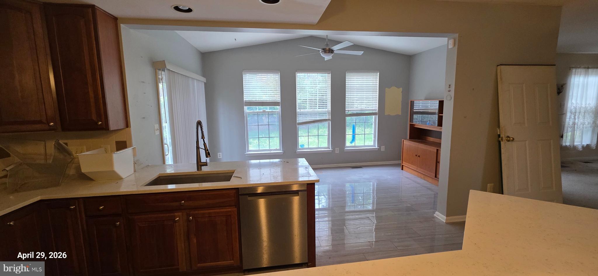 106 Sunlight Drive Frederick, MD 21702 - Photo 17 of 38 a view of a kitchen from the hallway