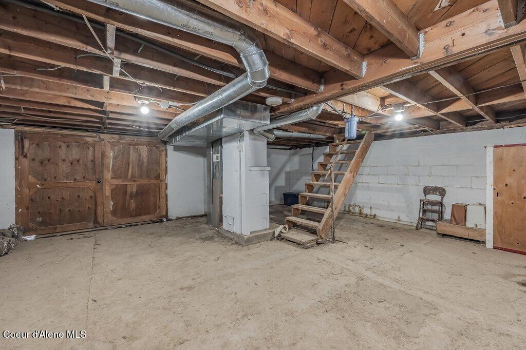 18387 South Old Lane Road Cataldo, ID 83810 - Photo 24 of 31 Basement