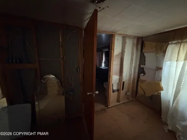 a roof deck with patio