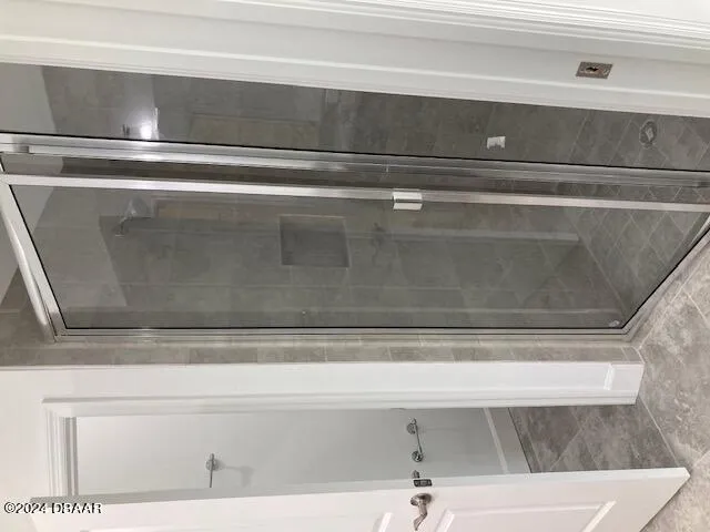 a close view of granite cabinet