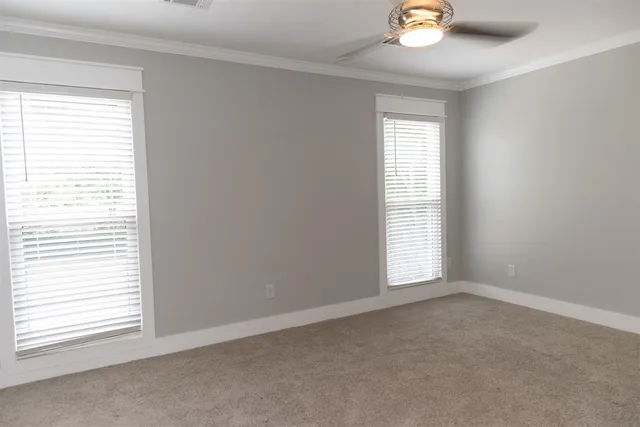 an empty room with window