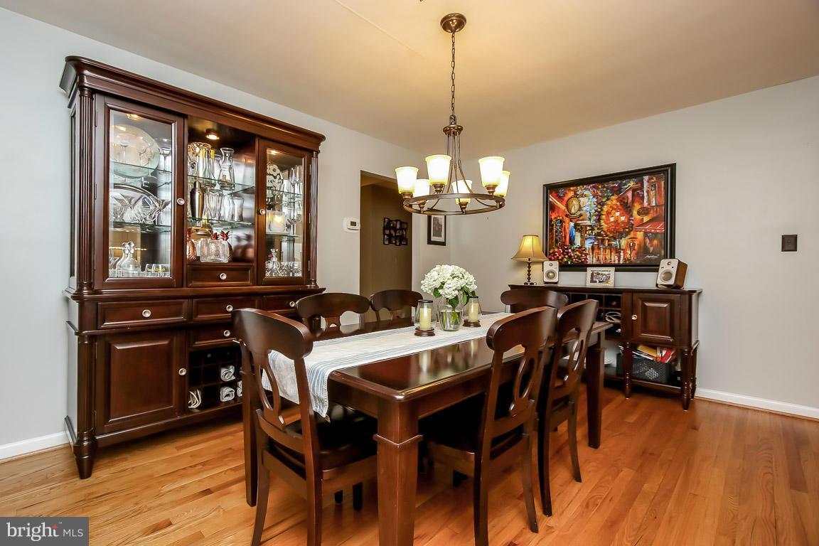 8120 Thornton Road Towson, MD 21204 - Photo 6 of 29 Dining Room with beautiful hardwoods.