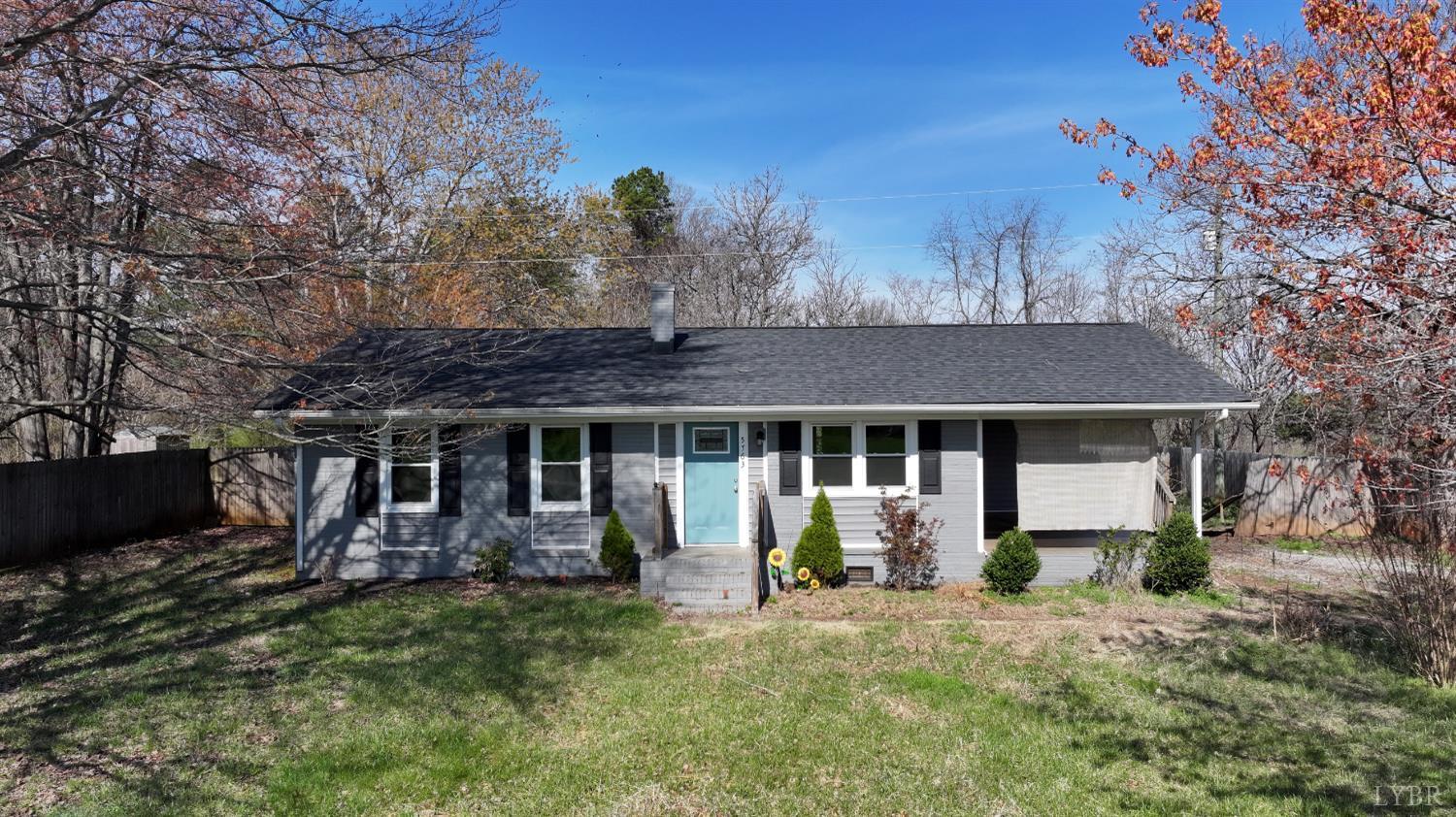 5763 3 Creeks Road Gladys, VA 24554 - Photo 5 of 25 a front view of a house with garden