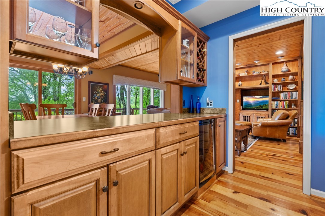 349 Belmont Drive Boone, NC 28607 - Photo 21 of 49 a open kitchen with stainless steel appliances granite countertop a refrigerator and a sink