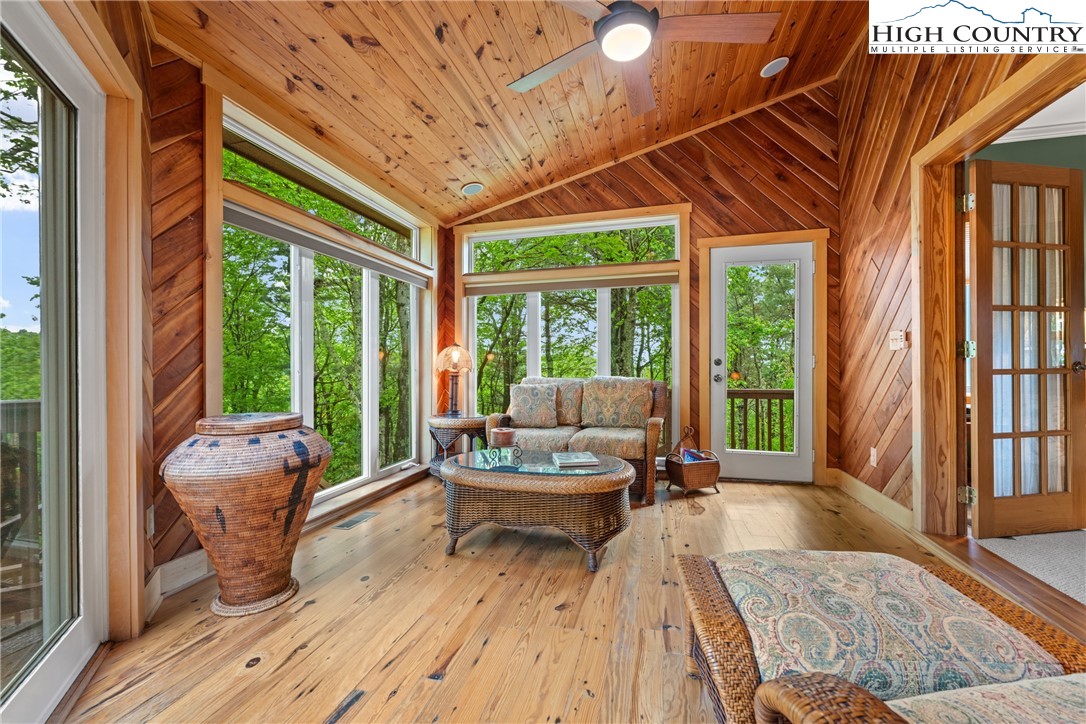 349 Belmont Drive Boone, NC 28607 - Photo 9 of 49 a living room with furniture and a large window