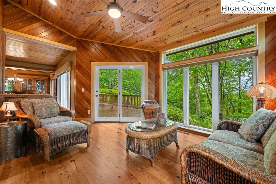 349 Belmont Drive Boone, NC 28607 - Photo 10 of 49 a living room with furniture and a large window