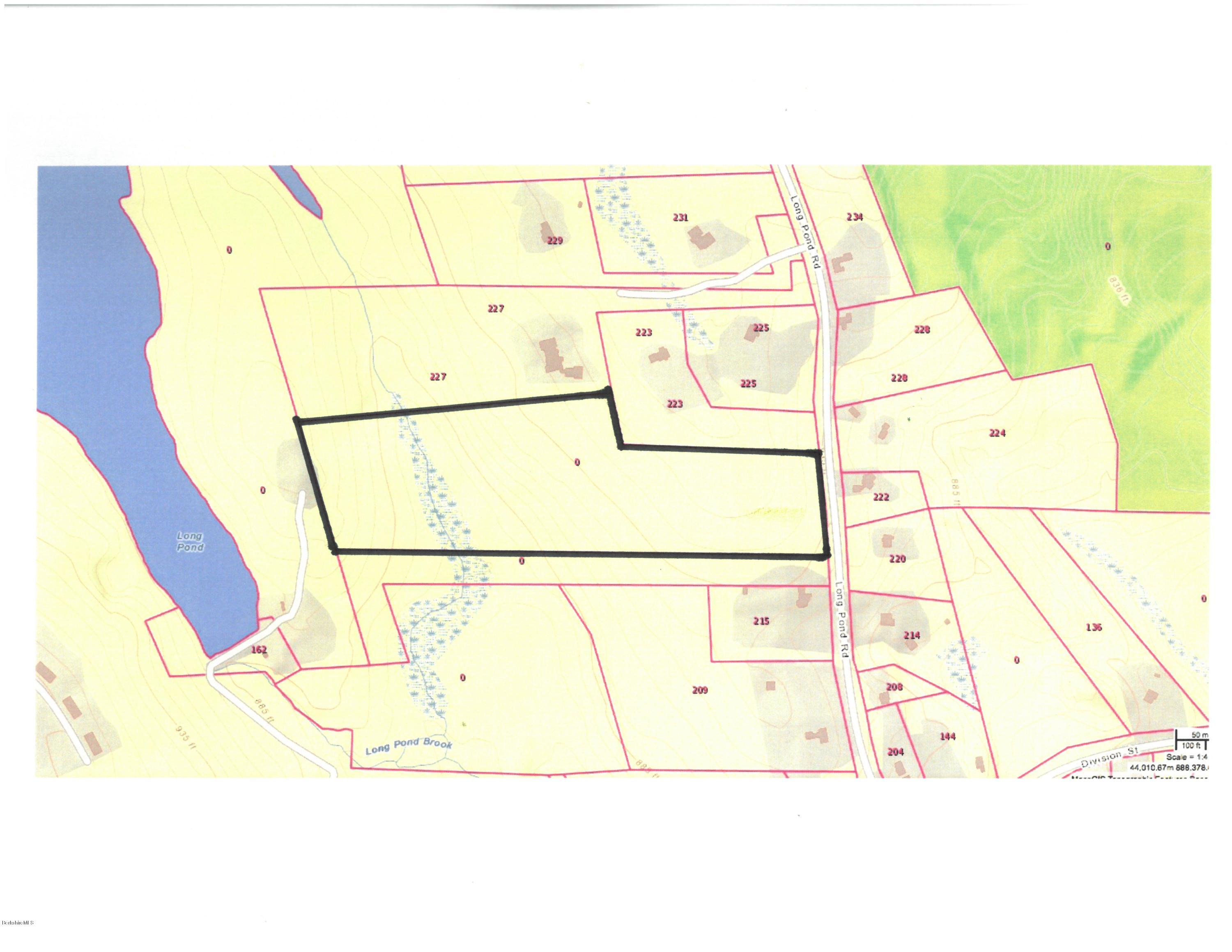 Long Pond Road Great Barrington, MA 01230 - Photo 4 of 4 Long Pond Road Map
