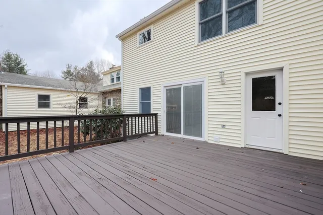 a view of a house with wooden floor