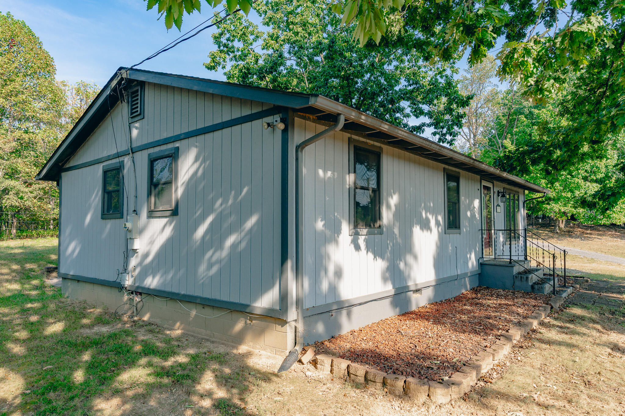 1737 Beagle Club Road Vinton, VA 24179 - Photo 30 of 45 a backyard of a house with seating space