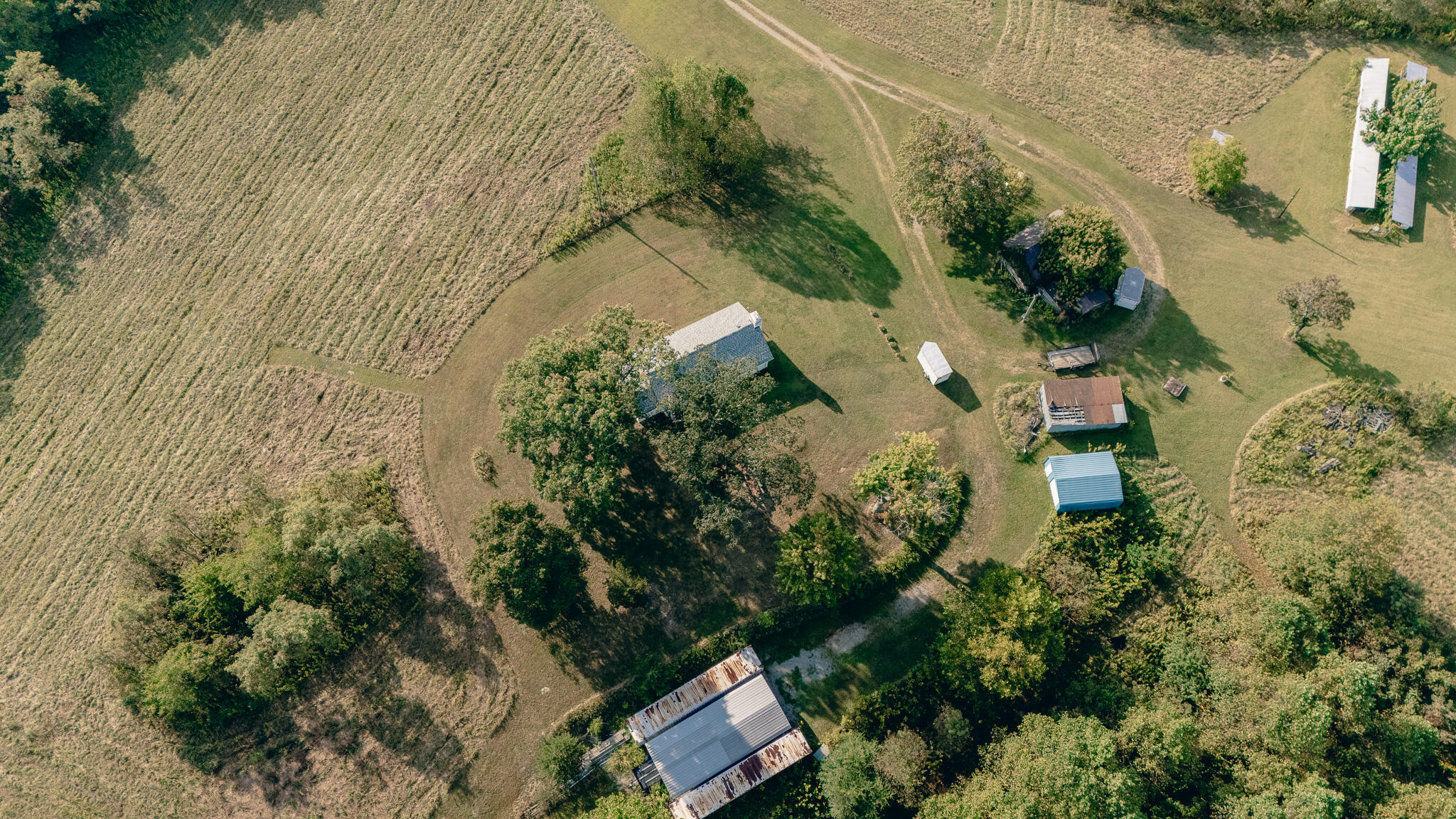 1737 Beagle Club Road Vinton, VA 24179 - Photo 7 of 45 an aerial view of a house with a yard