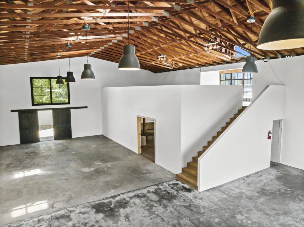 838 East Mission Road Fallbrook, CA 92028 - Photo 34 of 48 a view of a balcony with a sink and stairs