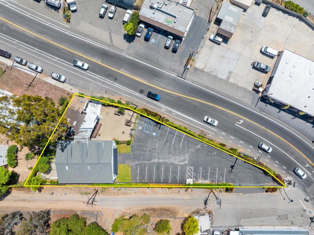 838 East Mission Road Fallbrook, CA 92028 - Photo 48 of 48 an aerial view of a house with a swimming pool