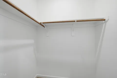 a close up view of racks on the wall