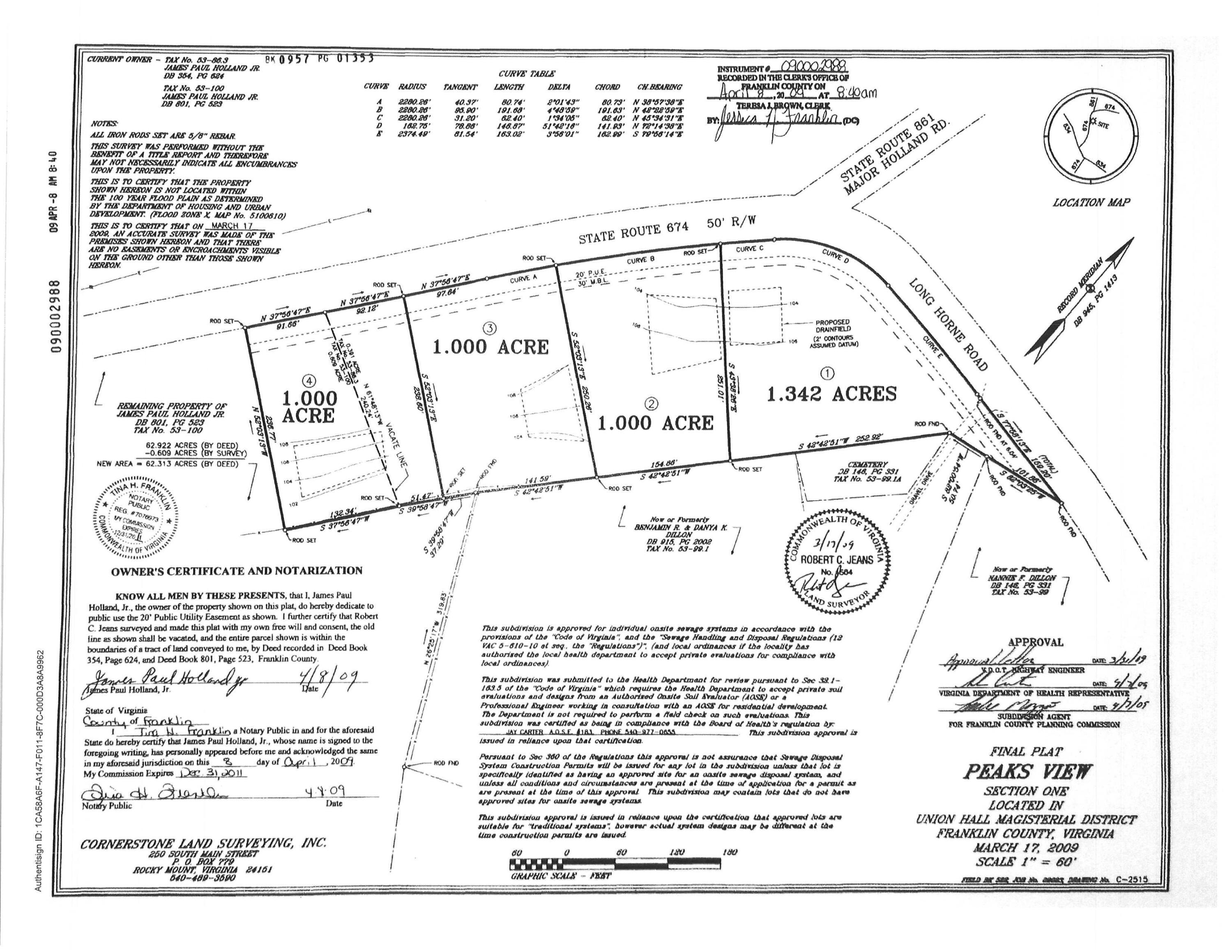 Lot 1 Long Horne Road Union Hall, VA 24176 - Photo 1 of 1 20250613111421_00001