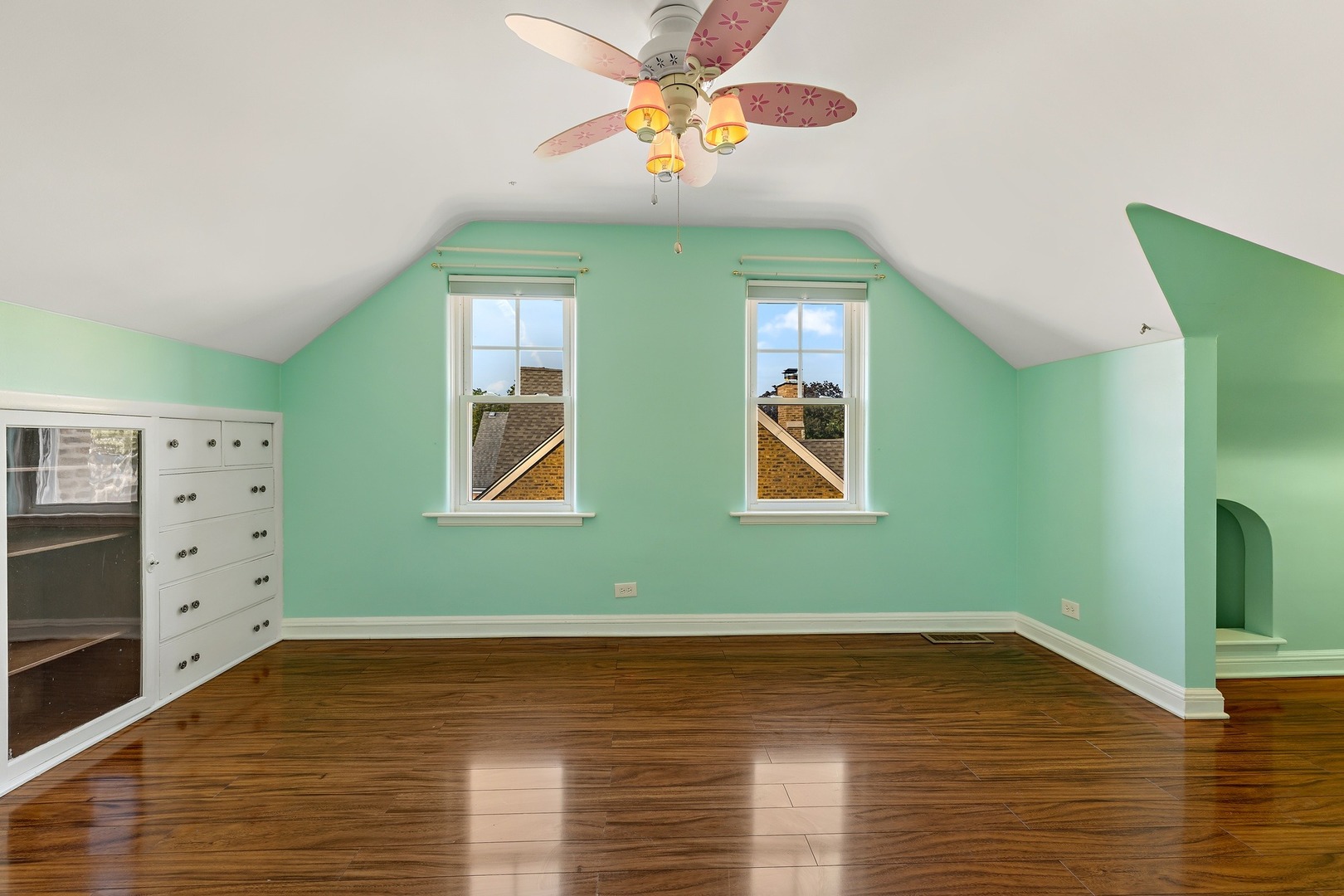 9011 24th Street Riverside, IL 60546 - Photo 13 of 22 a view of empty room with window and cabinet