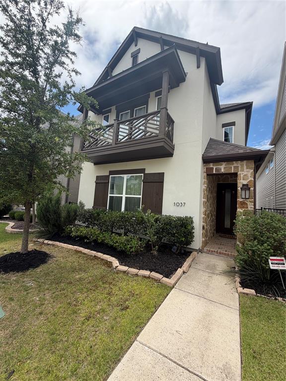 1037 Drew Lane Allen, TX 75013 - Photo 2 of 18 a front view of a house with garden