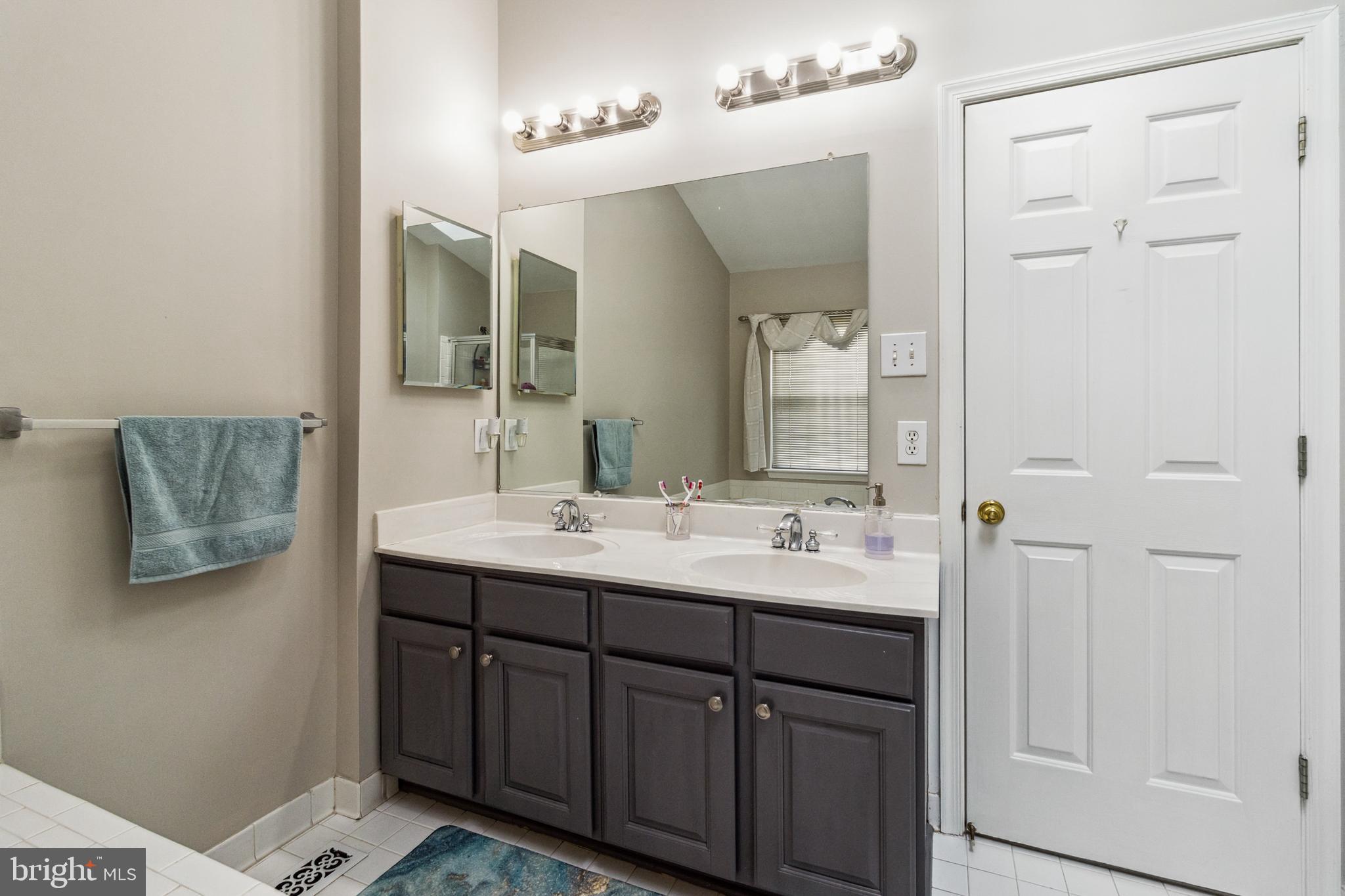 5209 Red Hill Way Rosedale, MD 21237 - Photo 31 of 36 Upper level bath dual vanity sink