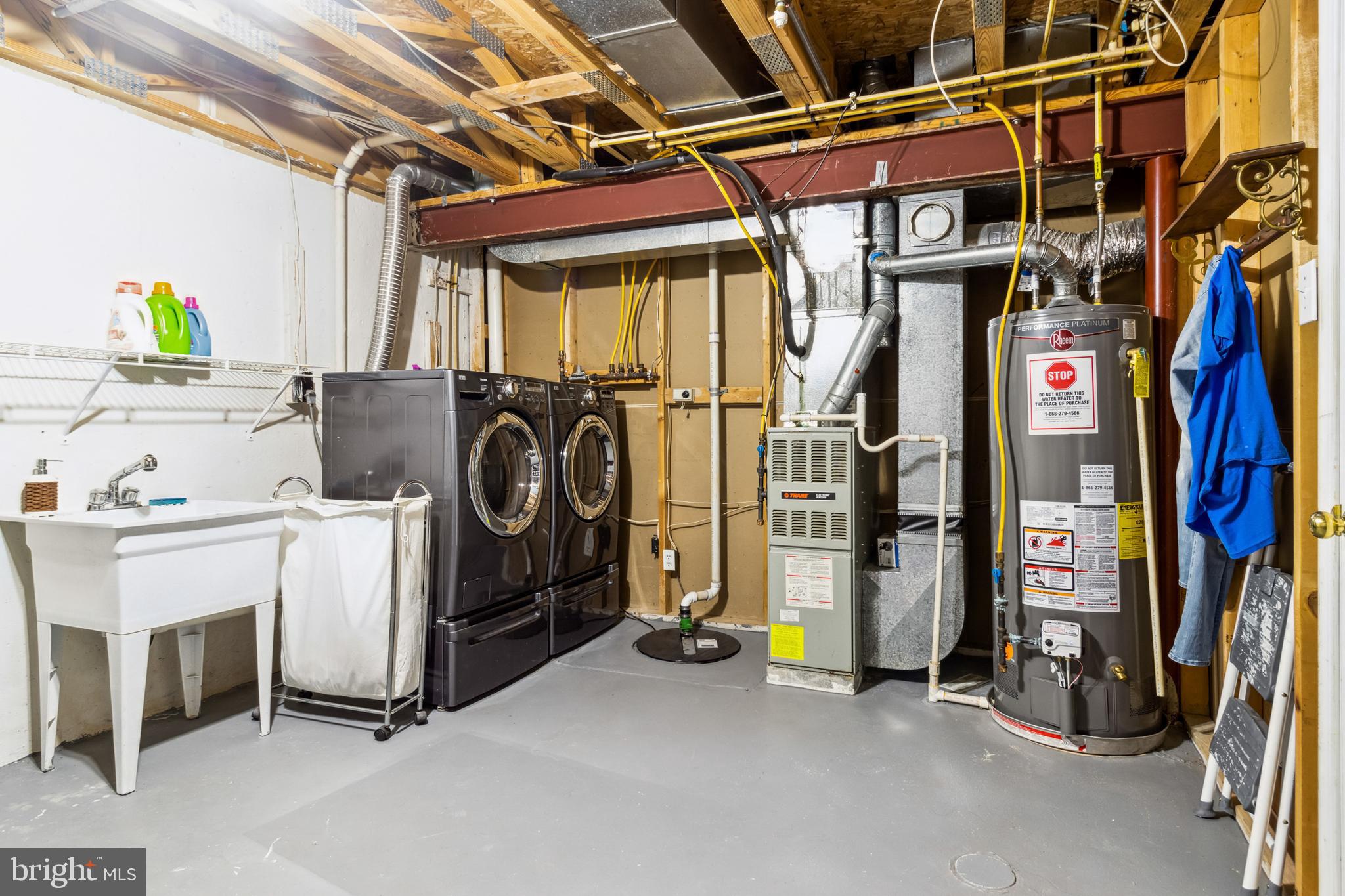 5209 Red Hill Way Rosedale, MD 21237 - Photo 33 of 36 Large laundry and storage area