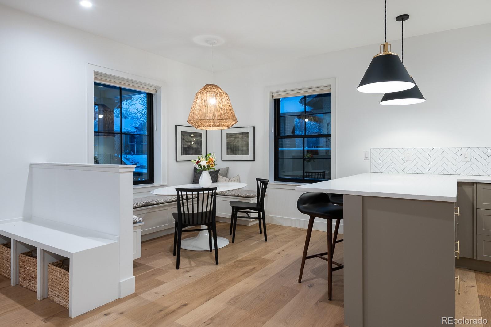 4150 Hooker Street Denver, CO 80211 - Photo 34 of 40 a living room with furniture and a wooden floor
