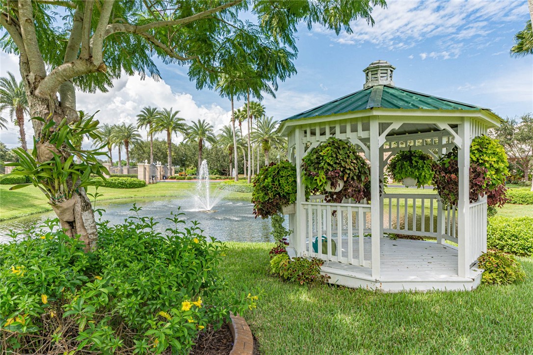 4250 Diamond Square Vero Beach, FL 32967 - Photo 31 of 33 a view of a small garden
