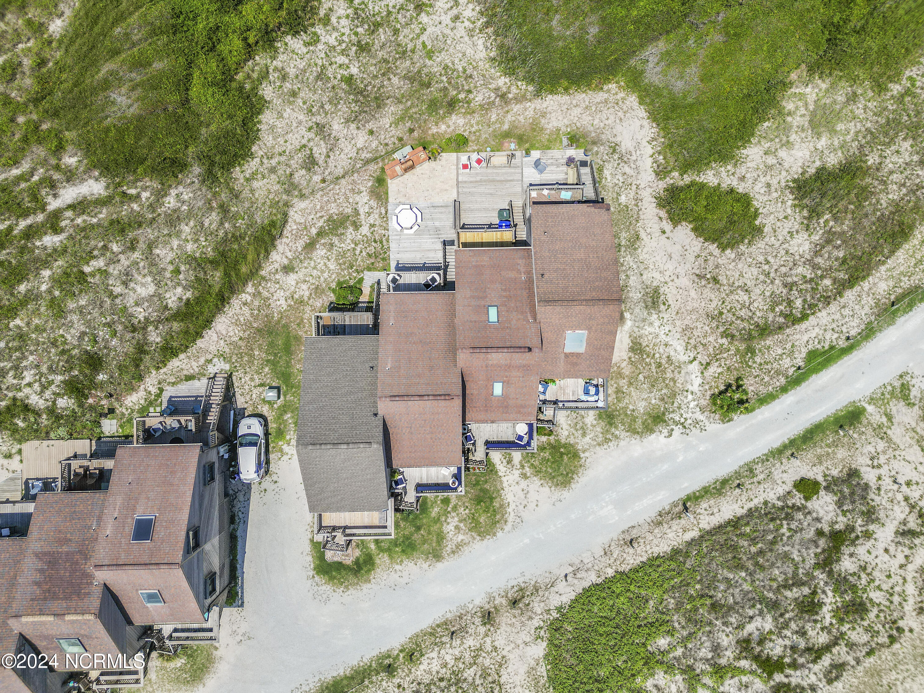886 New River Inlet Road, Unit 47 North Topsail Beach, NC 28460 - Photo 36 of 54 Drone Aerial