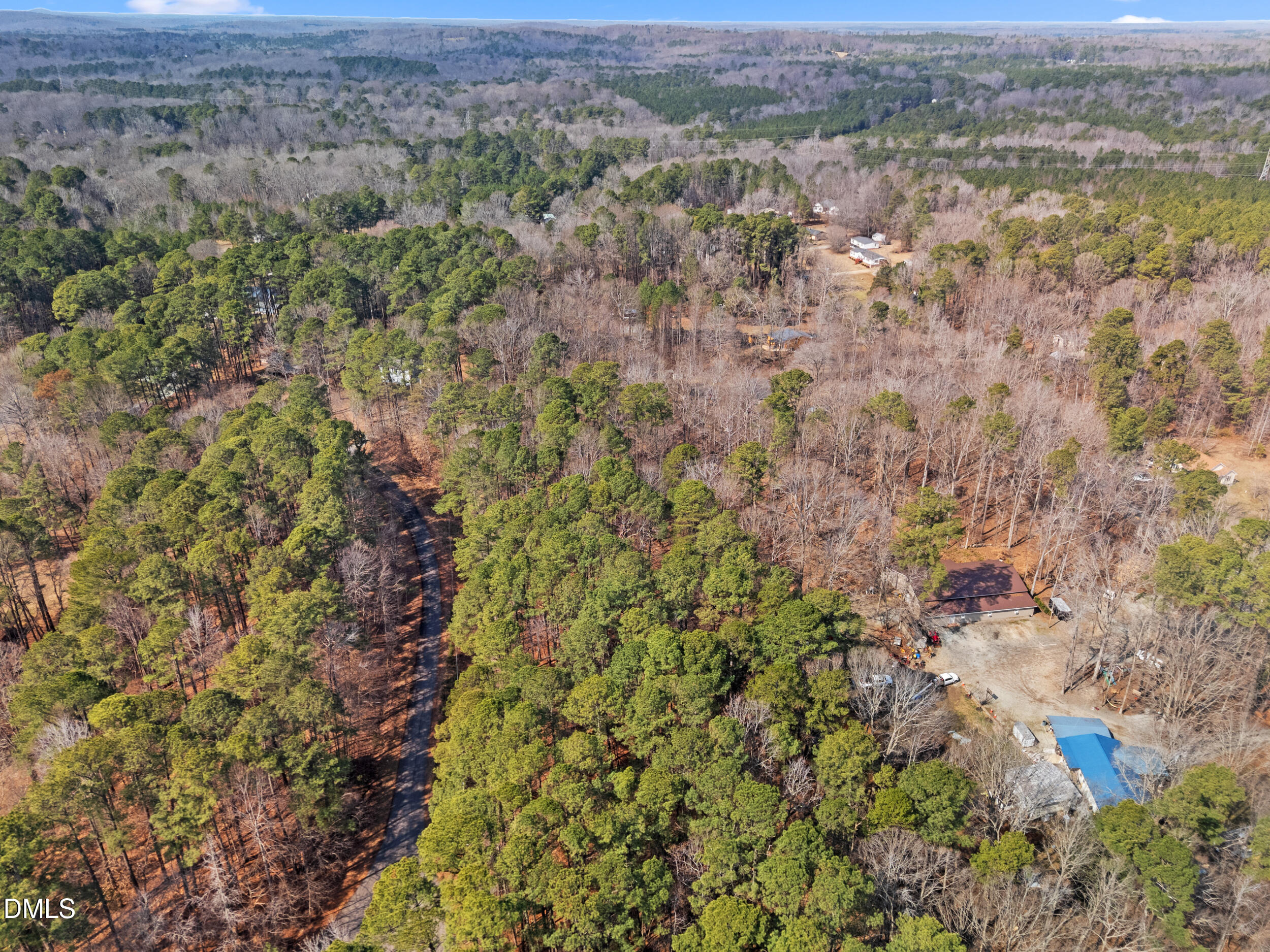 127 Misty Ridge Road Durham, NC 27712 - Photo 9 of 12 an aerial view of forest