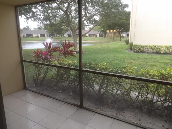 a view of outdoor space with garden