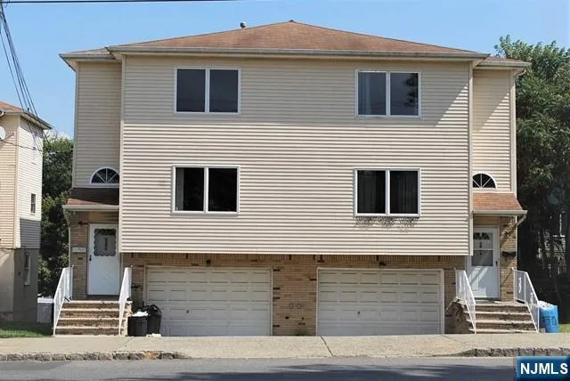 a view of a house with a balcony