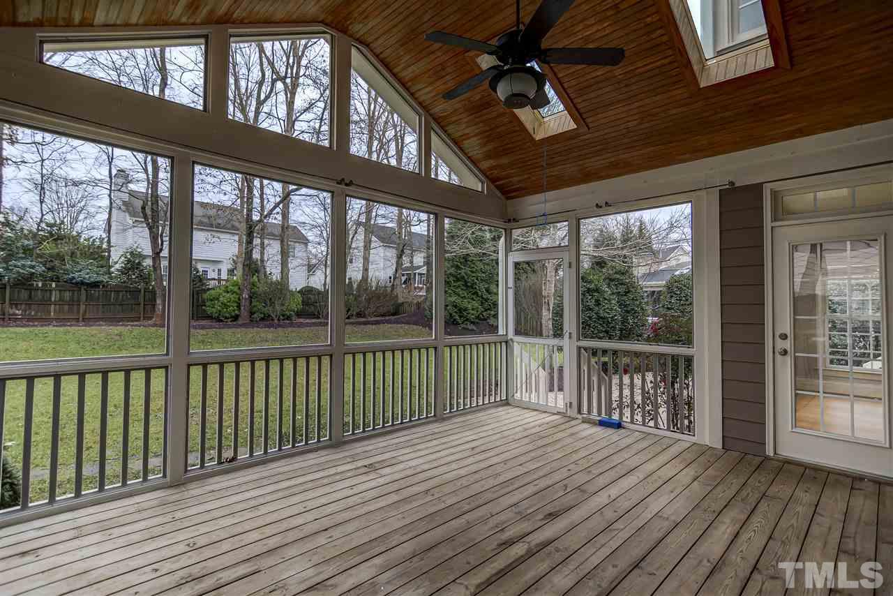 4213 Batiste Road Raleigh, NC 27613 - Photo 28 of 30 a view of a balcony with wooden floor