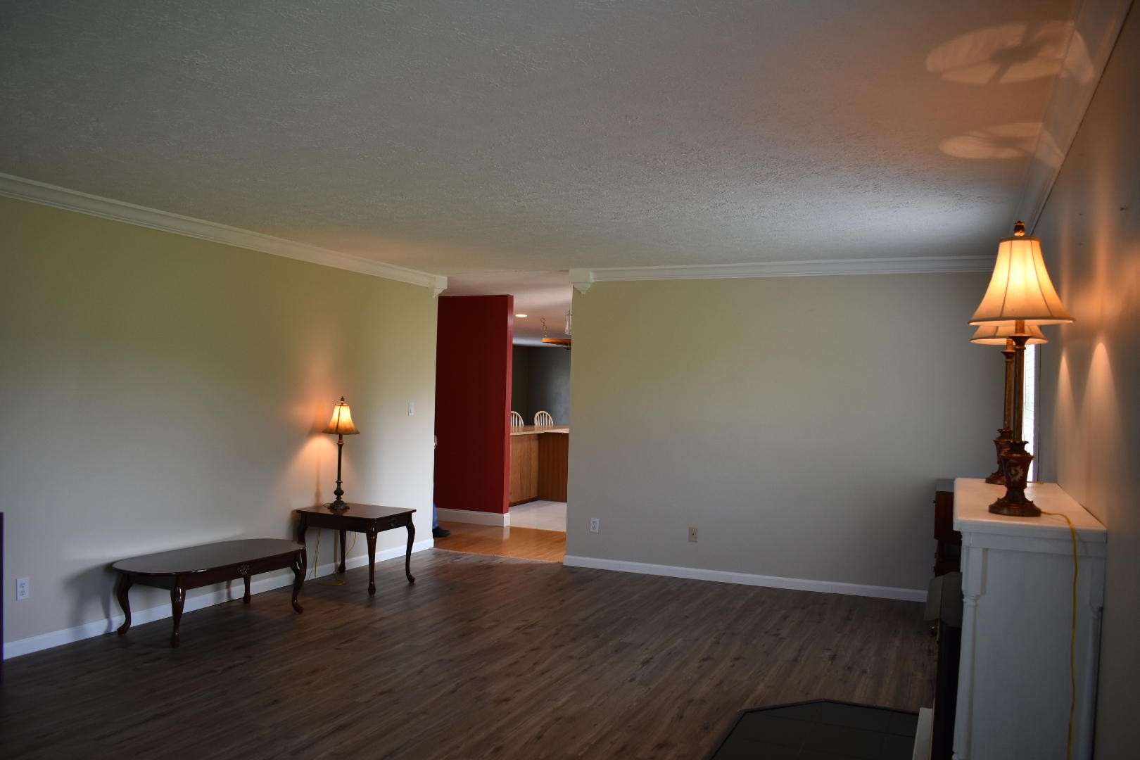 1513 Leatherwood Road Oneida, TN 37841 - Photo 24 of 37 a view of empty room with wooden floor and fan